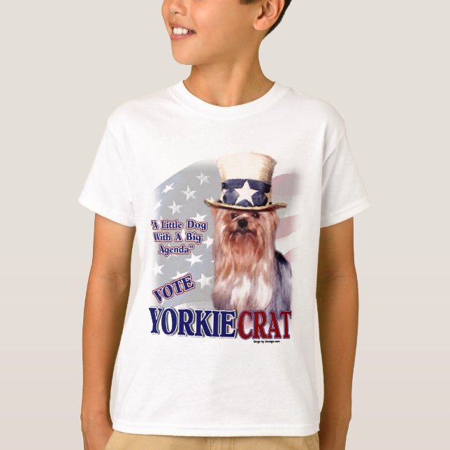 Camiseta Regalos Terrier de Yorkshire (Anverso)