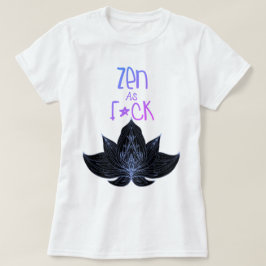 Camiseta regalos tops de broma ZEN AS F*CK