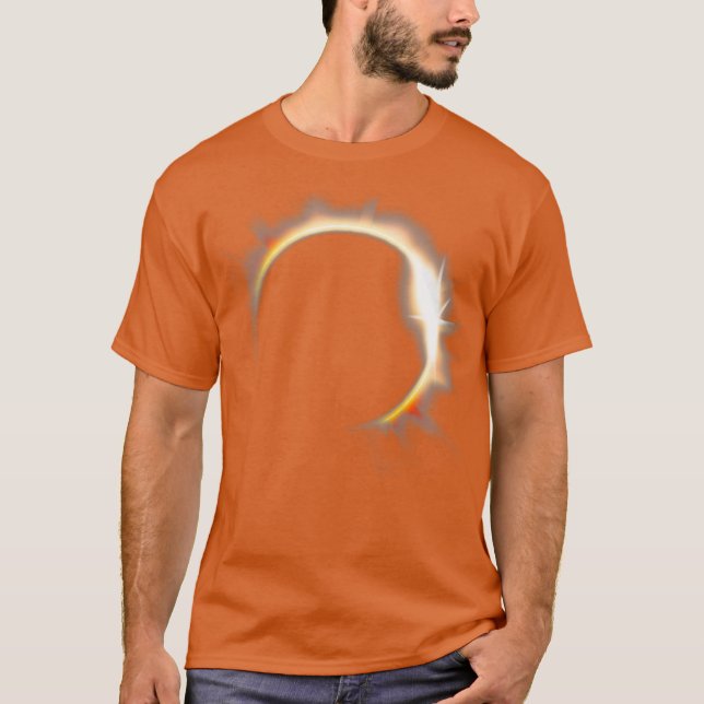 Camiseta Regalos totales de astronomía de eclipse solar par (Anverso)