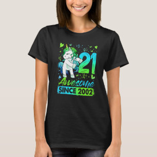 Camiseta Regalos Unicornios de 21 años de antigüedad