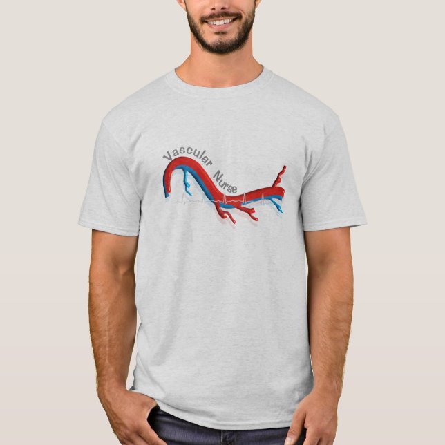 Camiseta Regalos únicos de enfermería vascular (Anverso)
