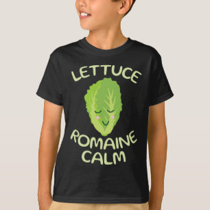 Camiseta Regalos Únicos de Ropa Vegana Vegetariana Lechuga