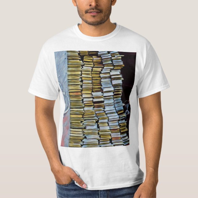 Camiseta Regalos únicos para amantes de los libros (Anverso)