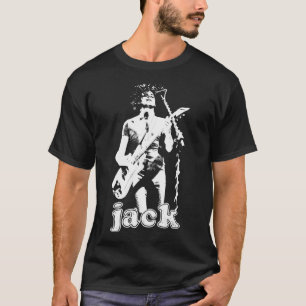 Camiseta Regalos Vintage Retro Jack El Esténcil Blanco Mejo