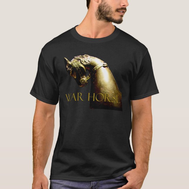 Camiseta Regalos y saludos del caballo de guerra (Anverso)