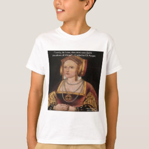 Camiseta Regalos y tarjetas de citas de amor de Catalina de