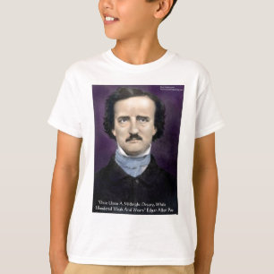 Camiseta Regalos y Tarjetas de Citas de Edgar Allan Poe "El