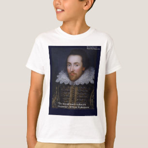 Camiseta Regalos y Tarjetas de Citas de Shakespeare "Amor C