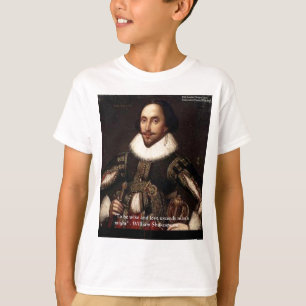 Camiseta Regalos y Tarjetas de Citas de Shakespeare "Amor/P