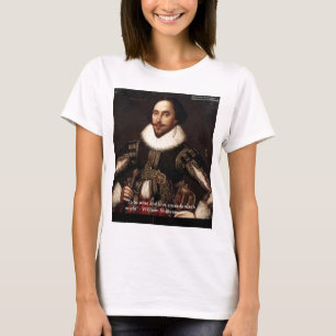 Camiseta Regalos y Tarjetas de Citas de Shakespeare "Amor/P