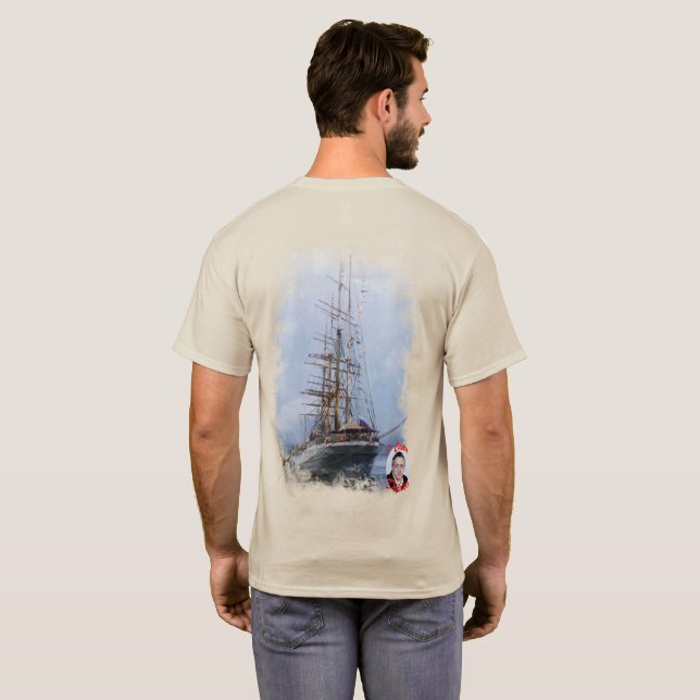Camiseta Regata Cutty Sark (Reverso completo)