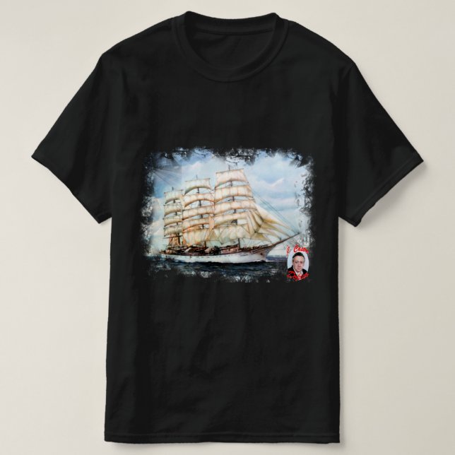 Camiseta Regata Cutty Sark (Diseño del anverso)