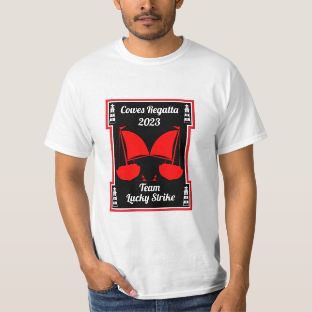 Camiseta Regata de yates de Cowes Isla de Wight (Anverso)