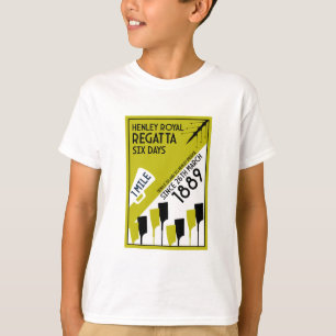 Camiseta Regata del río Támesis - Remo estilo retro vintage