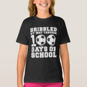 Camiseta Regateé mi camino a través de 100 días de fútbol e