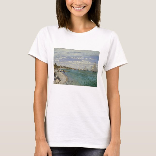 Camiseta Regatta de Claude Monet el | en Sainte-Adresse (Anverso)