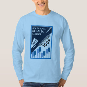 Camiseta Regatta del río Támesis - Remo estilo retro vintag