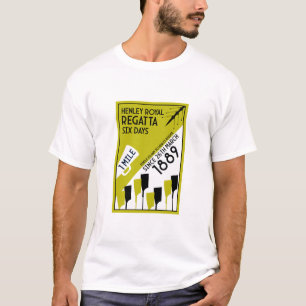 Camiseta Regatta del río Támesis - Remo estilo retro vintag