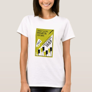 Camiseta Regatta del río Támesis - Remo estilo retro vintag