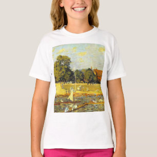 Camiseta Regatta en Hampton Court Alfred Sisley Poster