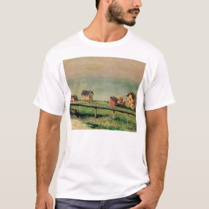 Camiseta Regatta en Villerville por Gustave Caillebotte