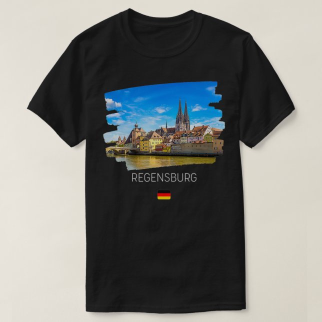 Camiseta Regensburg Germany  (Diseño del anverso)