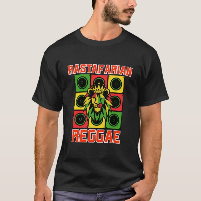 Camiseta Reggae clásico (Anverso)