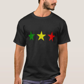 CAMISETA REGGAE DE 3 ESTRELLAS