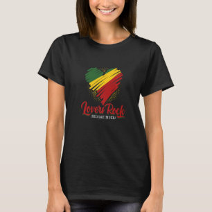 Camiseta Reggae de la tradición musical del rock reggae
