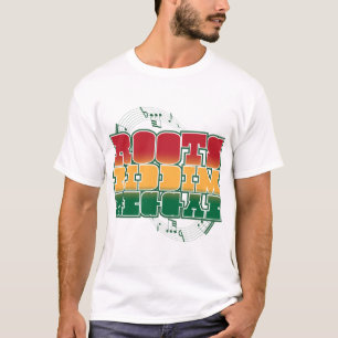 Camiseta Reggae de Riddim de las raíces