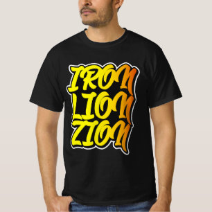 Camiseta Reggae de tipografía al estilo del graffiti del le