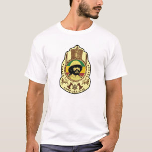 Camiseta Reggae Etiopía Jamaica de Haile Selassie Rasta