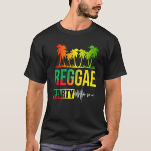 Camiseta Reggae Fiesta I Rasta I Rastafari I Reggae Jamaiqu