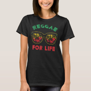 Camiseta Reggae For Life Reggae Style For Reggae Music