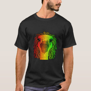 Camiseta Reggae Guay Ostrich Dreadlocks se atreve a rastafa