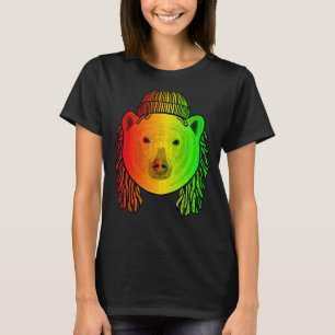 Camiseta Reggae Guay Polar Bear Viñedos Bloquea Polar Bea