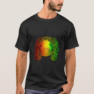 Camiseta Reggae Hombre Fresco Manatí Dreadlocks Dreadlocks 