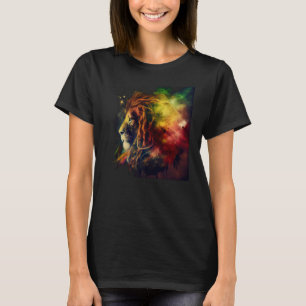 Camiseta Reggae Leon Rastafari Música Libertad Sion Jamaica