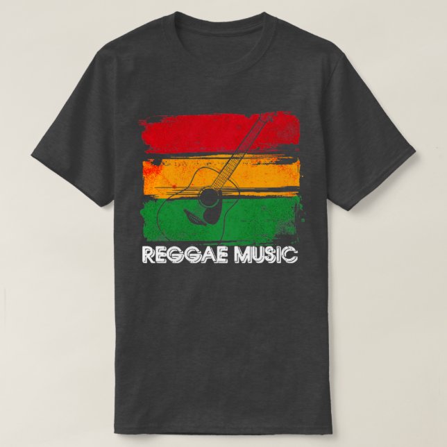 Camiseta Reggae Music2 (Diseño del anverso)