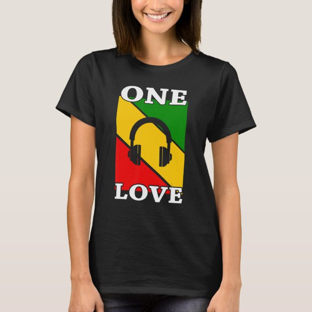 Camiseta Reggae Music   Music (Anverso)