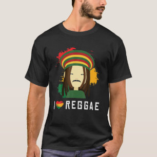 Camiseta Reggae Music Rastafari bloquea reggaeton Jamaic