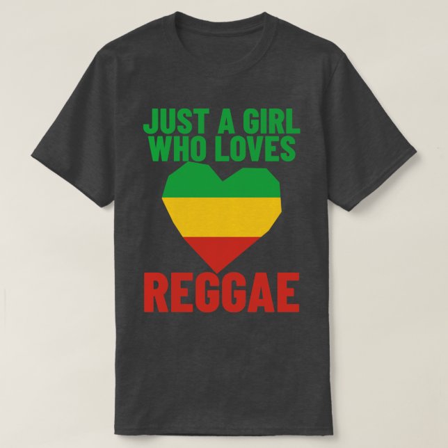 Camiseta Reggae Music Rastafari Rasta (Diseño del anverso)