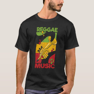 Camiseta Reggae Music Rastafari Rasta Jamaica Reggae