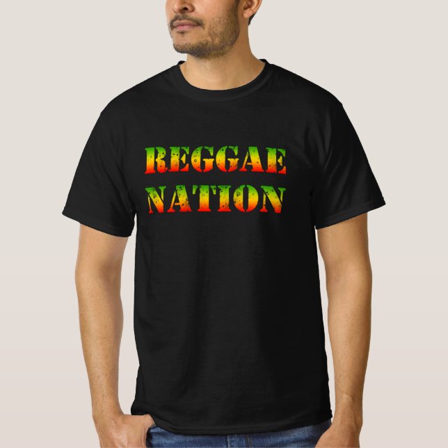 Camiseta Reggae Nation (Anverso)