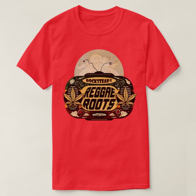 Camiseta Reggae Roots Rocksteady (Diseño del anverso)
