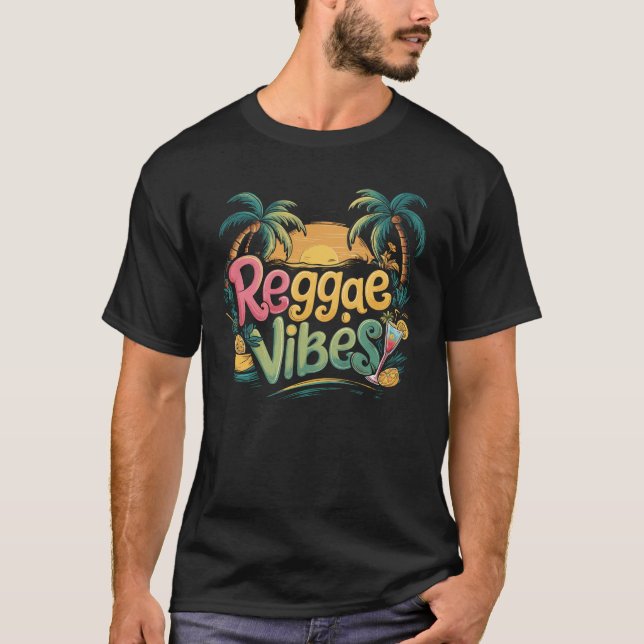 Camiseta Reggae Vibes (Anverso)