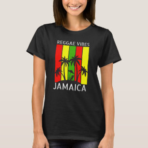 Camiseta Reggae Vibes Hombres Reggae Música Reggae Jamaica