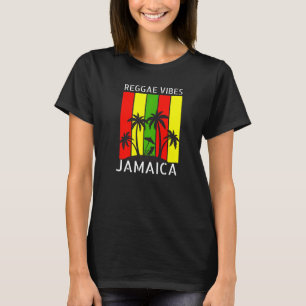 Camiseta Reggae Vibes Hombres Reggae Música Reggae Jamaica