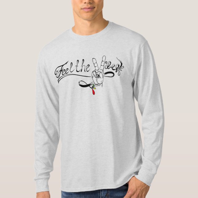 Camiseta Reggae Vibes Longsleeve (Anverso)