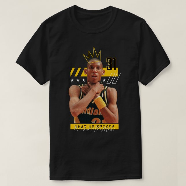 Camiseta Reggie Miller Choke Basketball T-Shirt Classic T-S (Diseño del anverso)